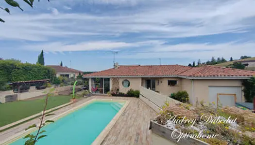 Maison de plain-pied avec piscine sur la commune de Preignan à 5 minutes de AUCH 