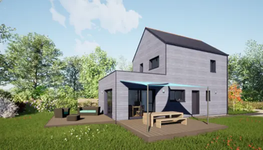 Projet de construction d'une maison neuve de 95 m² avec terrain à SAINT-JEAN-DE-LINIERES (49) 