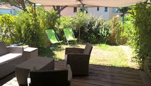 3 pièces en rez-de-jardin 