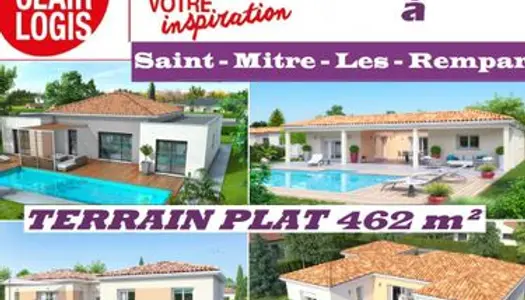 Terrain 464 m² Saint Mitre Les Remparts