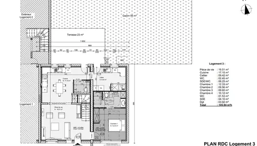 Appartement Vente La Tranche-sur-Mer 5p 106m² 307000€