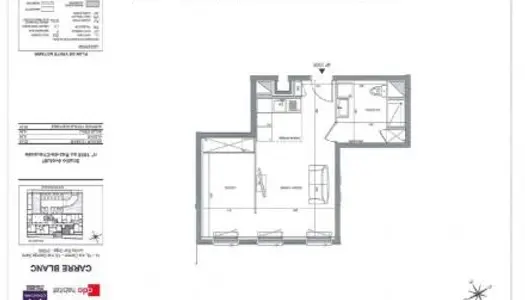 Appartement 1 pièce 36 m² 