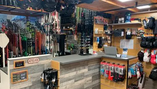 Fonds de commerce magasin location skis 