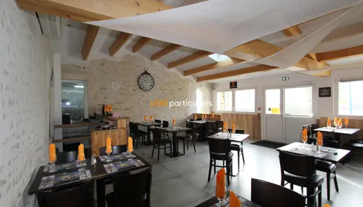 ensemble immobiliers 2 logements + local commercial 30 minutes de La Rochelle