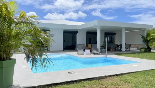 Dpt Guadeloupe (971), à vendre SAINT FRANCOIS maison récente de plain pied