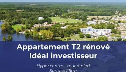 Investissement locatif rénové - Rendement 7% - Hyper centre 