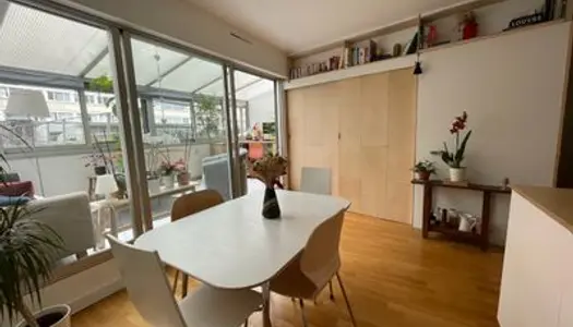 Location meublée, 44m², Paris, La Motte Piquet Grenelle, Véranda