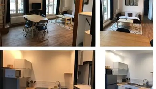 Appart meublé récemment rénové - 62 m² - 3 pièces 
