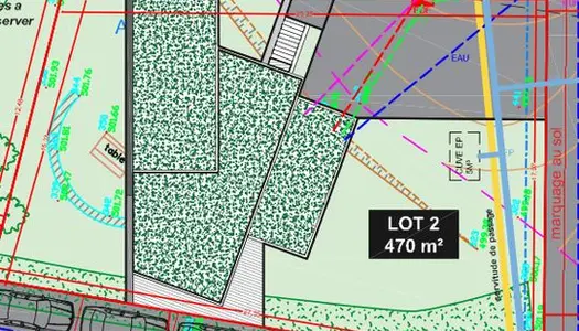 Terrain 512 m² 