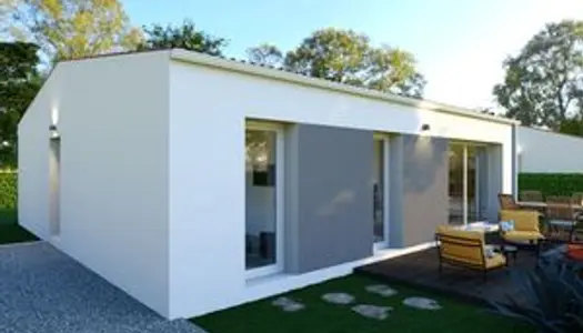 Projet de construction d'une maison 89.33 m² avec terrai...