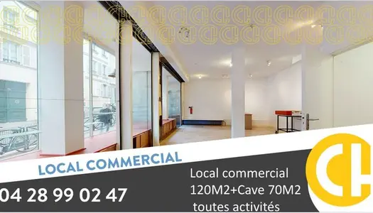 Local commercial 190 m² 