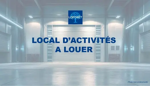 Local d'activité 200 m² 