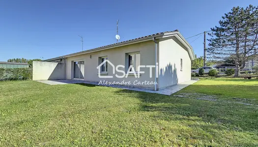 Maison 3 chambres avec garage et terrain de 630 m²