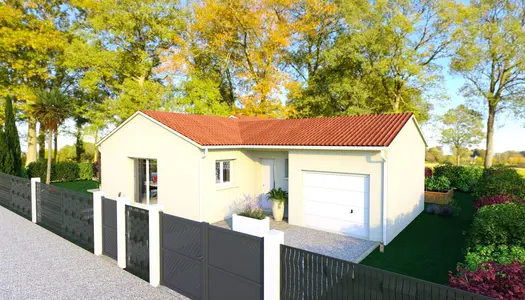 Terrain + maison 101 m² 