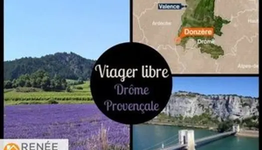 Viager libre - F64 ans - DONZERE (26290) 