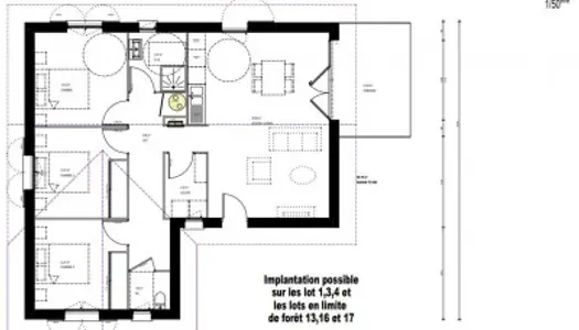 Maison 4 pièces 66 m²
