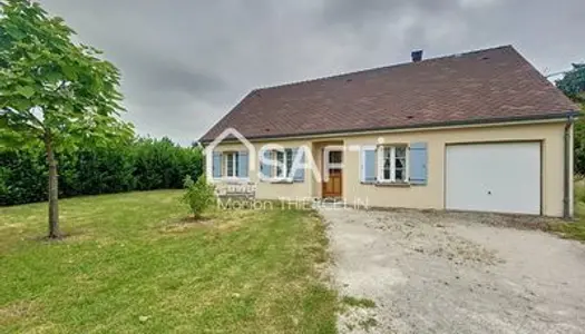 Maison de plain-pied 3 chambres avec garage attenant 