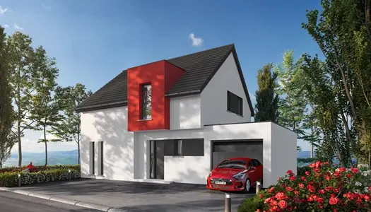 Terrain constructible + maison de 101 m² à Bouxwiller