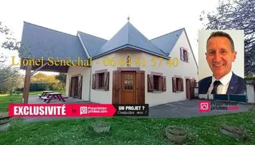 Propriété de loisirs avec gîte14 pièces 275 m2 + maison plain - pied 130 m2 sur une parcelle de 