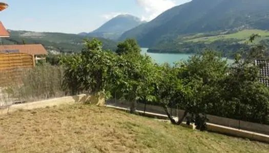 Location maison t3 80 m2 Treffort vue lac Monteynard 25min de Grenoble