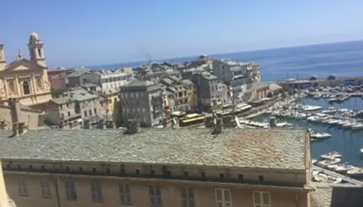 T2 vue Vieux Port Bastia 