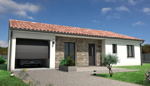 Terrain + maison 88 m² 