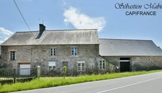 Dpt (35), à vendre ensemble immobilier à rénover - Saint Georges de Gréhaigne 