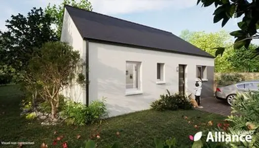 Projet de construction d'une maison neuve de 67.6 m² avec terrain à SAINT-HERBLAIN (44) 