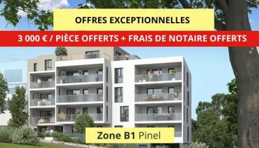 Appartement 1 pièce 38 m²