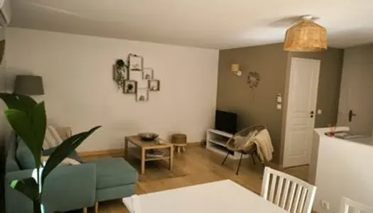 Appartement meublé avec jardin 