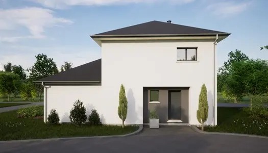 Terrain constructible + maison de 123 m² à Ebersheim 