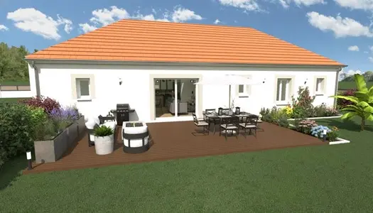Projet de maison traditionnelle de 97 m² avec un garage 