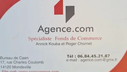 Fonds de commerce à vendre Pont-Audemer 