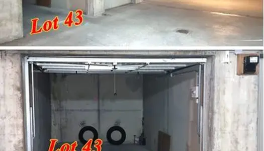 Garage - Fontaine - Résidence Le Médicis - Copropriété fermée & sécurisée - Limitrophe Seyssi