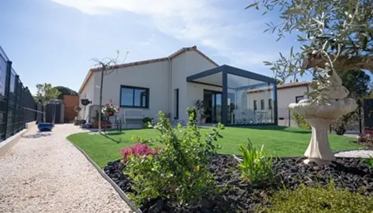 Thézan-lès-Béziers - Terrain de 501 m² avec maison neuve plain-pied de 100 m2, Hérault!