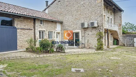 À vendre Maison, 130 m2 ,Garage 96 m2, Hangar 110 m2, Terrain de 1155 m2