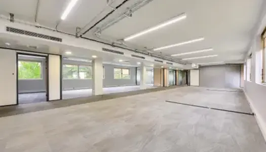 Bureaux modernes et modulables de 1810 m2 avec parkings - Vue sur parc, près métro et Transilien 