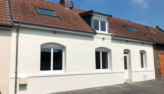 Maison entièrement rénovée à louer à Rumaucourt 