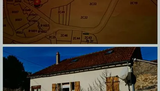 A saisir maison + terrain 1ha haute-vienne