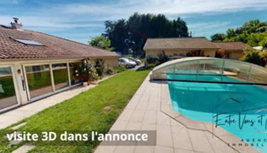 Contemporaine 147m2 de plain-pied, jardin 4000m2 