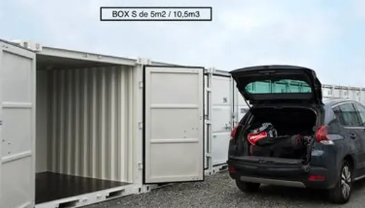St Malo: Plusieurs tailles de Box de stockage sécurisés / accès 7j/24h de plain pied avec 