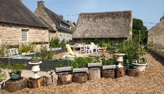 Maison en pierre avec piscine et dépendances 