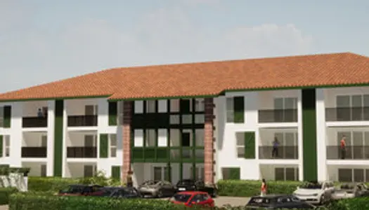Appartement T2 neuf avec terrasse, jardinet et parking 