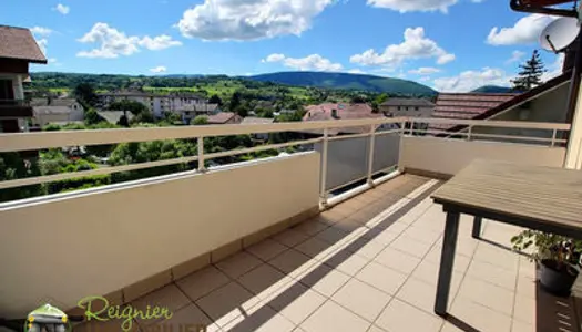 Superbe appartement duplex T4bis à Reignier en dernier étage avec terrasse et garage 