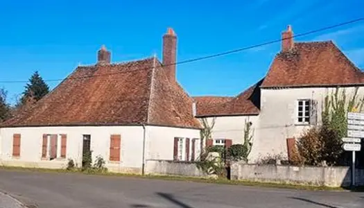 Corps de bâtiments sur 1725m² de terrain clos de murs