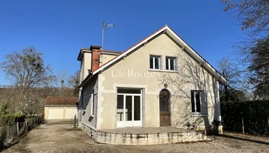 Proche Sainte-Foy-la-Grande - Maison de 4 chambres avec jardins surplombant la rivière Dor 