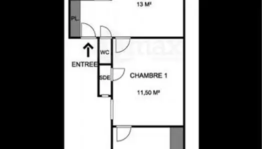 Location appartement meublé 3 pièces 