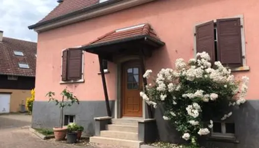 Loue maison individuelle à 6 km de Colmar 
