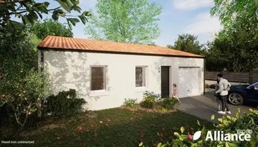 Projet de construction d'une maison neuve de 72.29 m² avec terrain à LE TABLIER (85)