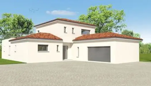 Projet de construction d'une maison 156 m² avec terrain à L'ISLE-JOURDAIN (32) au prix de 